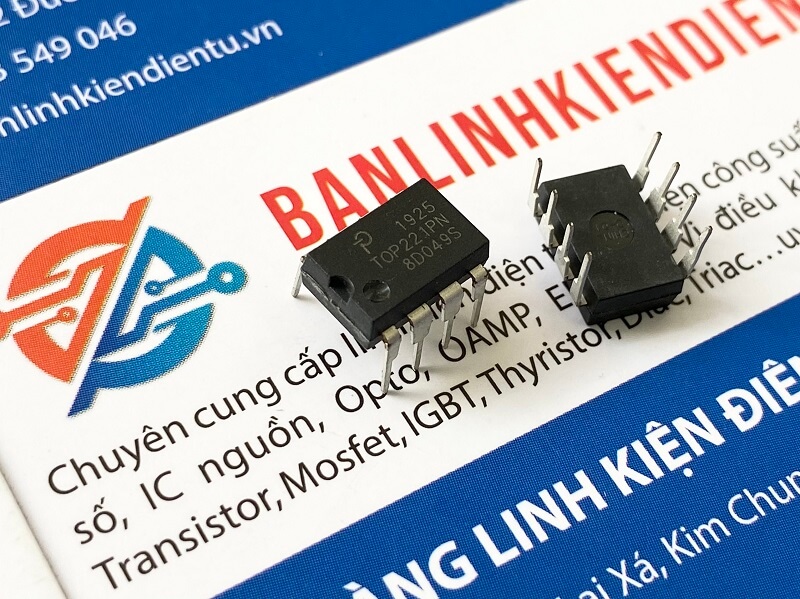 Top221p, top221pn ic nguồn công suất 12w dip-8