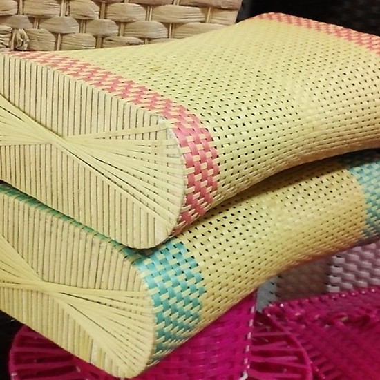 Combo 2 Gối mây đan thoáng khí đẹp