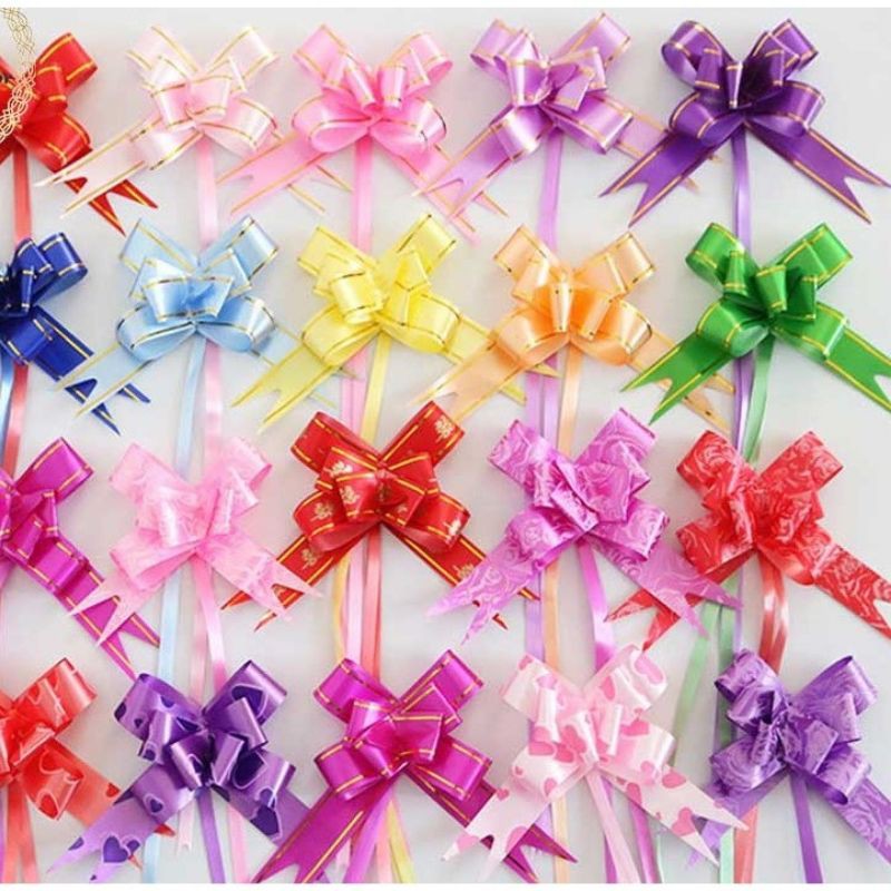Tệp 14 Chiếc Nơ Rút Size 3Cm Gói Quà Tặng 30