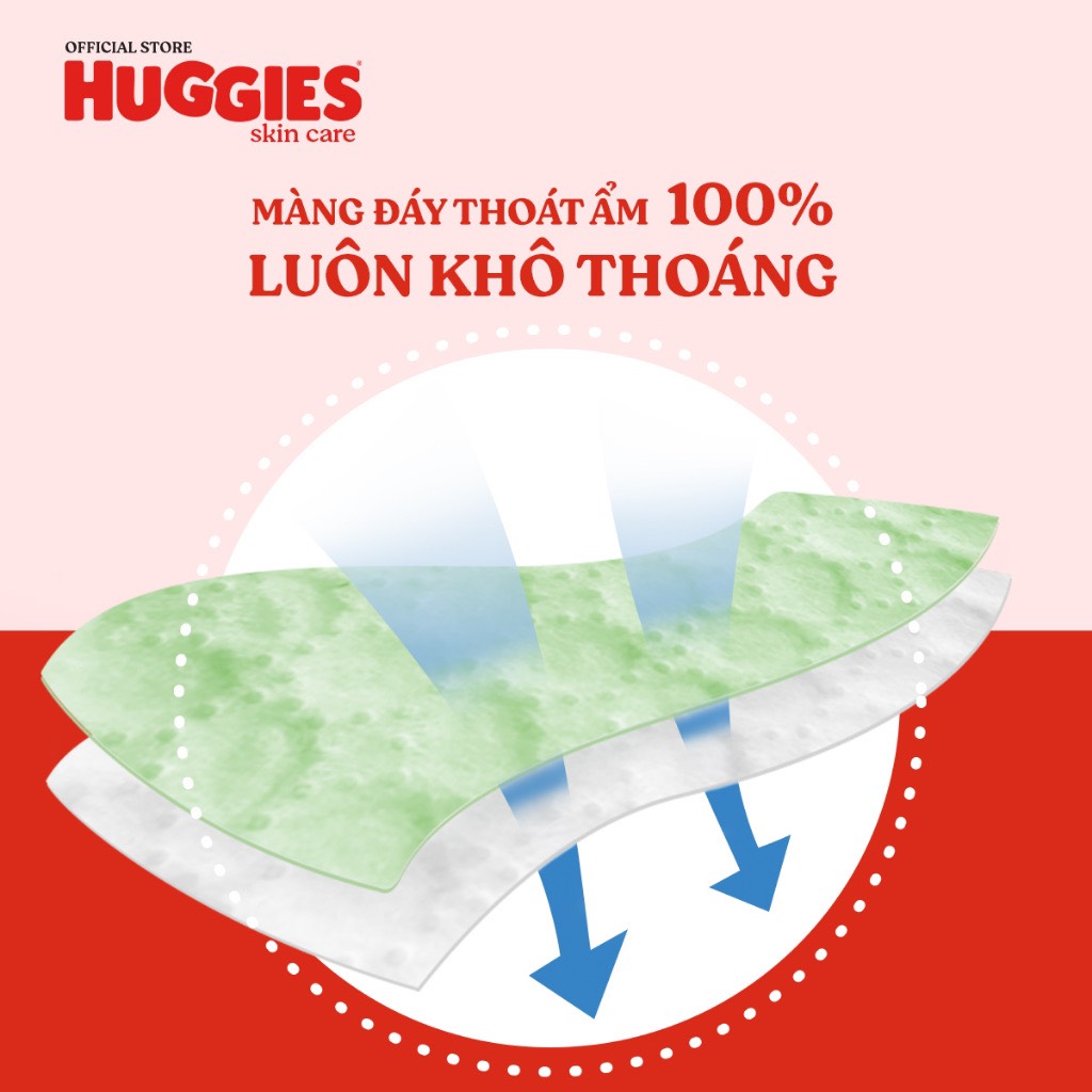 Tã Dán Huggies hương tràm trà Size XL34 (12-17kg 34 miếng)