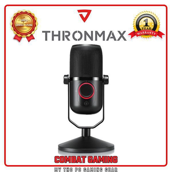 Micro Thu Âm THRONMAX MDRILL ZERO JET BLACK PLUS M4
