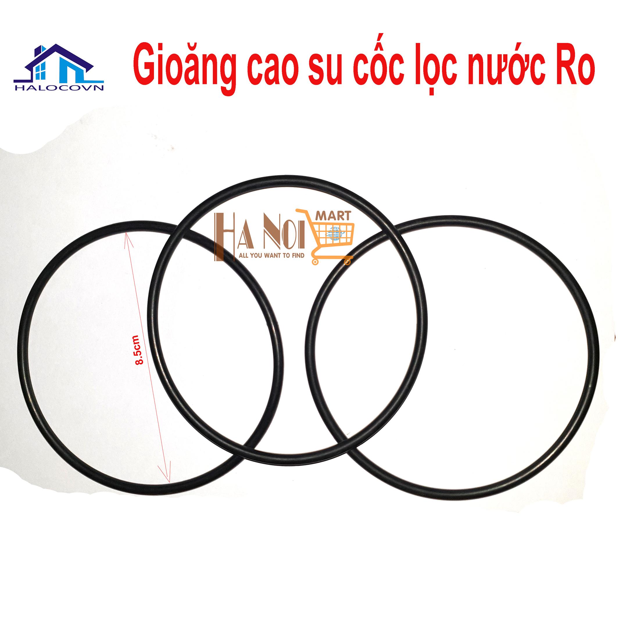 Bộ 3 gioăng cốc máy lọc nước Ro 8,5cm