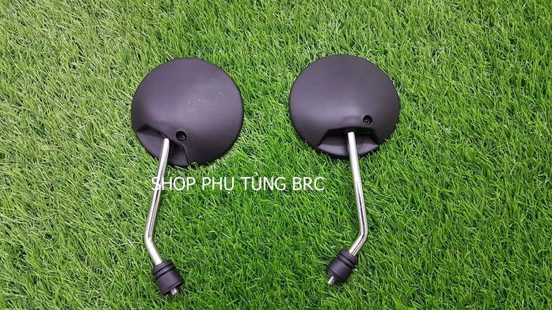 Kiếng chiếu hậu tròn chân 8 li xe CUB ( 1 ĐÔI )