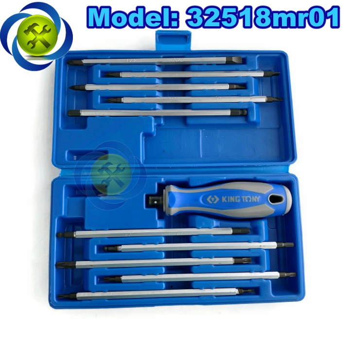 Bộ vít hai đầu 11 cái hệ mét kingtony 32518mr01
