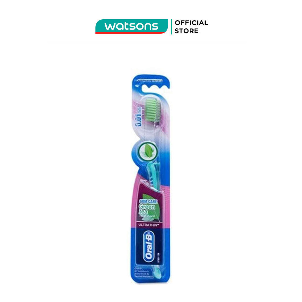 Bàn chải đánh răng oral-b trà xanh vỉ 1