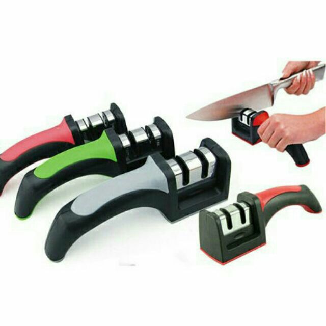 [HCM]Dụng cụ mài dao kéo thép không gỉ cao cấp.