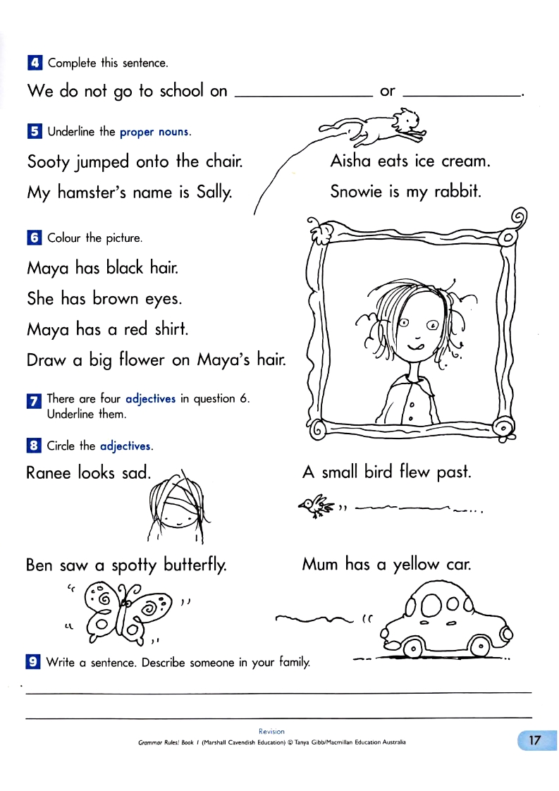 (Bản Chất lượng Cao) Grammar Rules (Quy Tắc Ngữ Pháp) - 6 Books + Answer Key