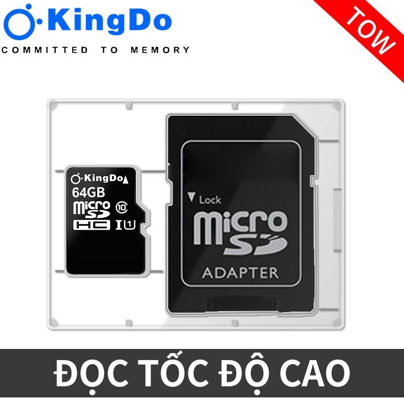 Bộ chuyển đổi COD + Gửi miễn phí + Thẻ nhớ Micro TF chính hãng 100% Bộ nhớ ổ đĩa flash 64GB/128GB Thẻ nhớ Micro SD cho Bộ điều hợp điện thoại thông minh