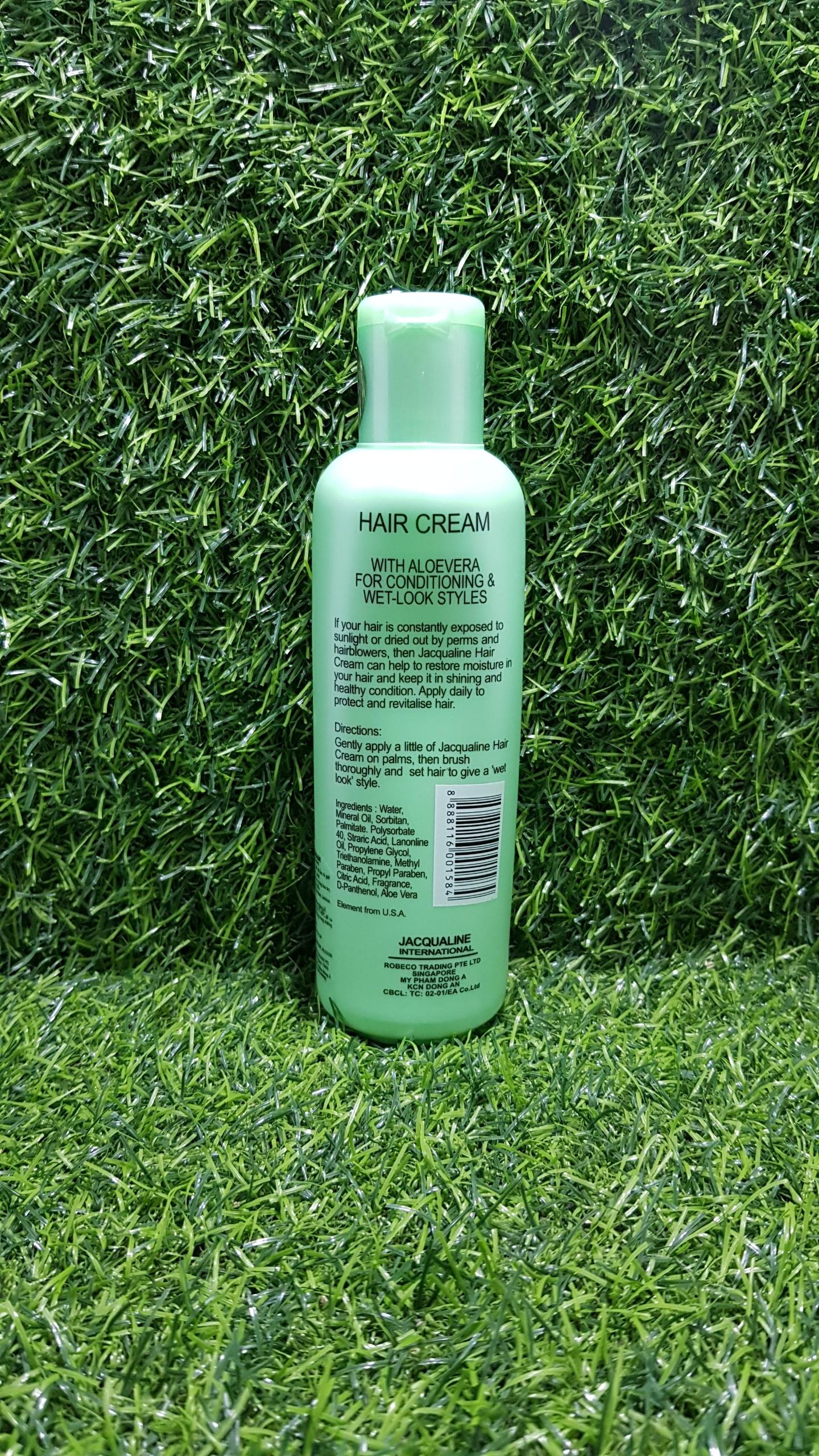 [HCM]Kem dưỡng bóng tóc tinh chất nha đam Jacqualine 250ml