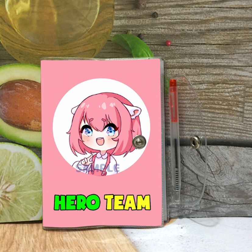 [HCM]Sổ tay Hero Team (Tặng kèm bút viết)