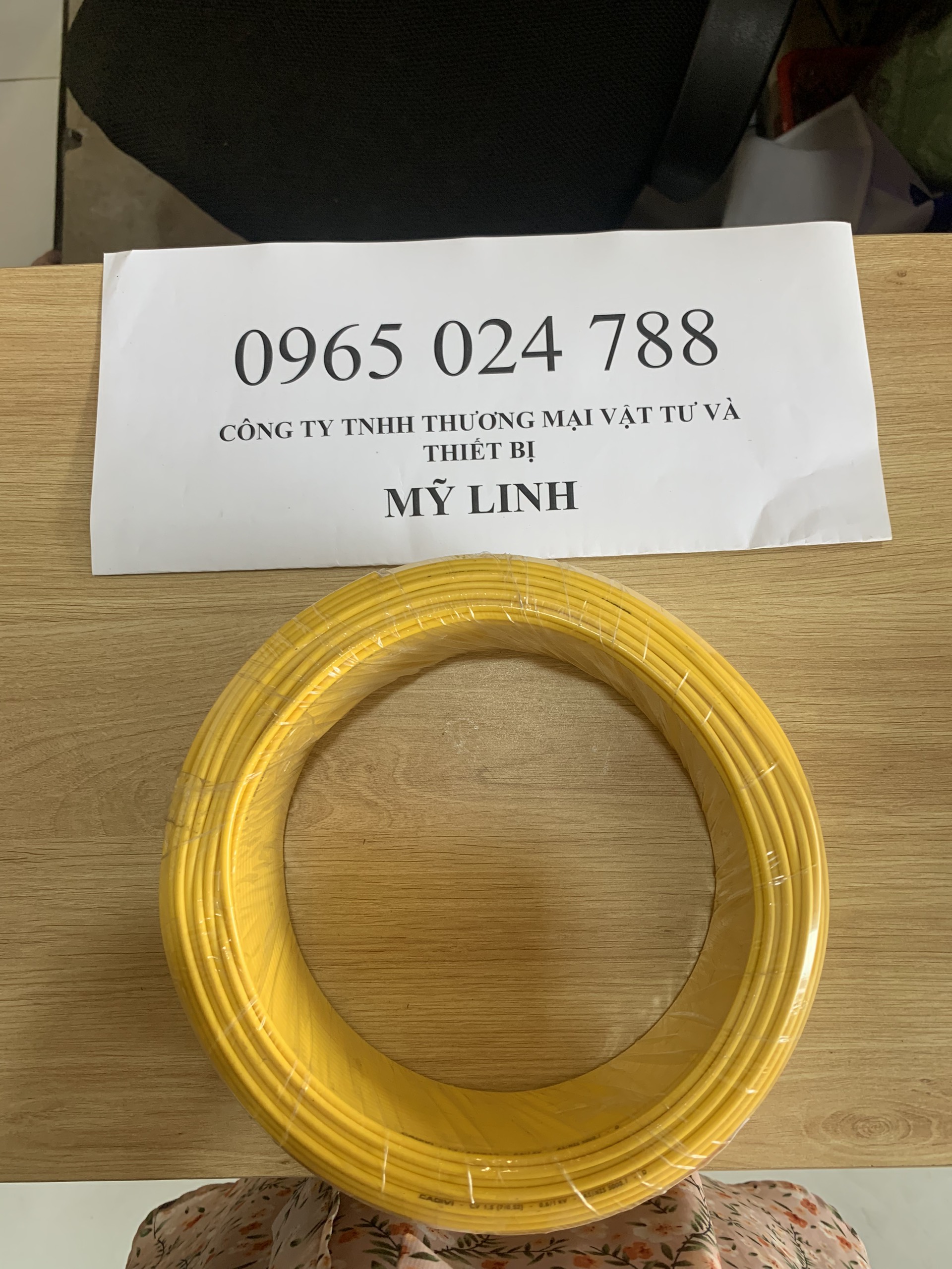 [HCM]DÂY CÁP ĐIỆN ĐƠN CADIVI CV 1.5(100m)