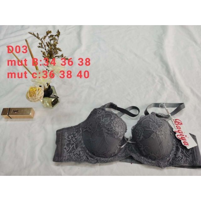 Áo lót ren big size không đệm gọng mỏng chuẩn thái lan