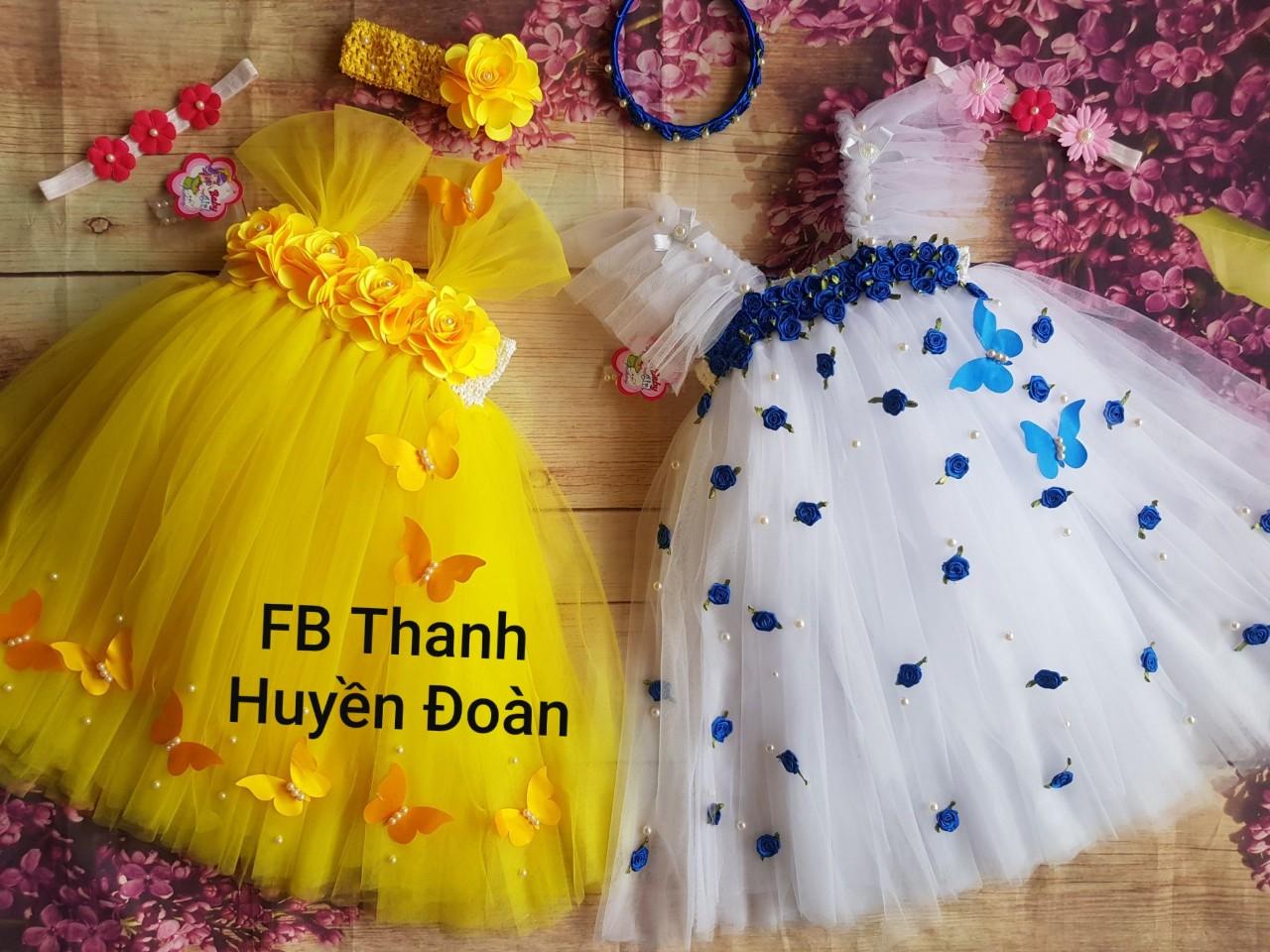 Đầm công chúa tutu Bướm Vàng