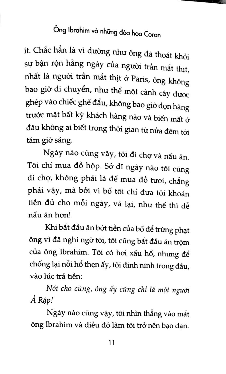 Fahasa - Ông Ibrahim Và Những Đóa Hoa Coran