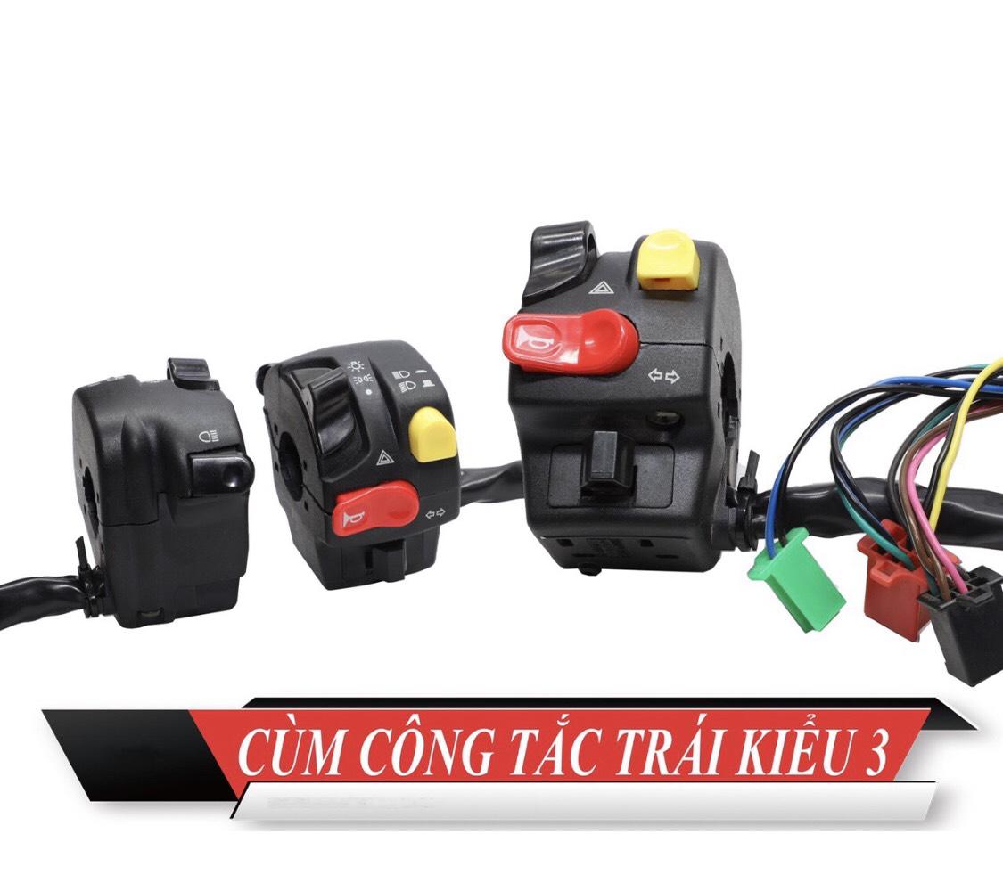 Cùm Công Tắc Trái Domino Kiểu 3