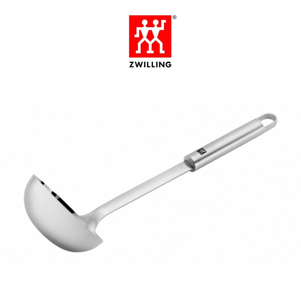 Zwilling pro stainless steel soup ladle 32cm