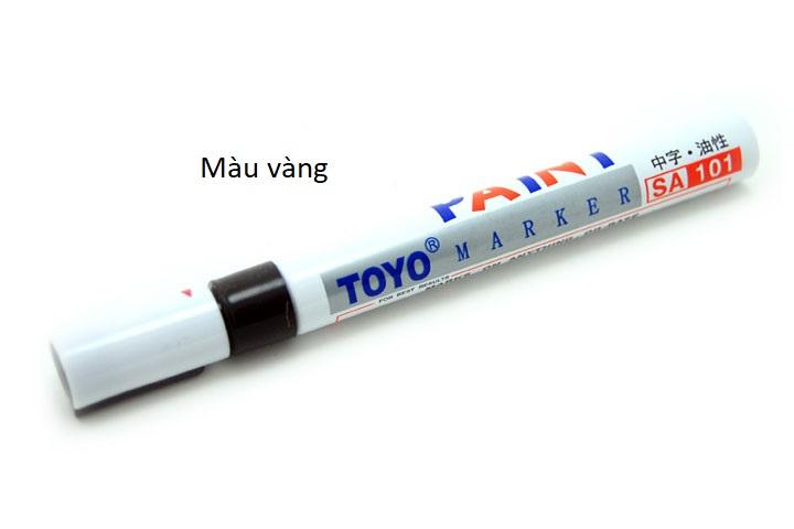 Bút vẽ lốp cho xe trang trí, phong cách (vàng )