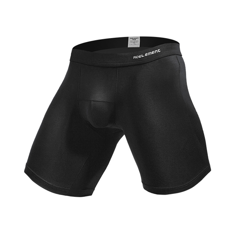 Comfortable Long Leg Short Leg Men's Boxers Shorts  Man Plain Boxer shorts 009-016