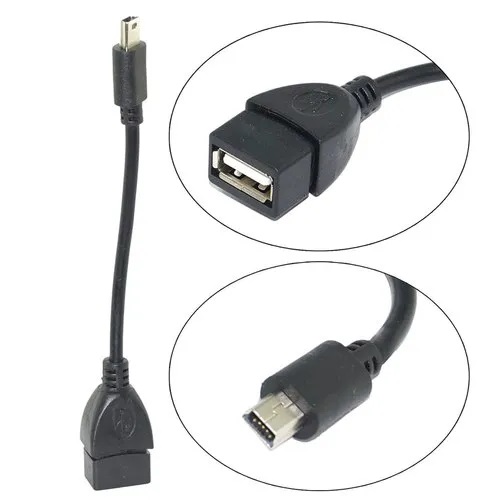 [HCM]COMBO 2 CÁP OTG CỔNG VUÔNG ĐẦU HÌNH THANG - CỔNG MINI USB