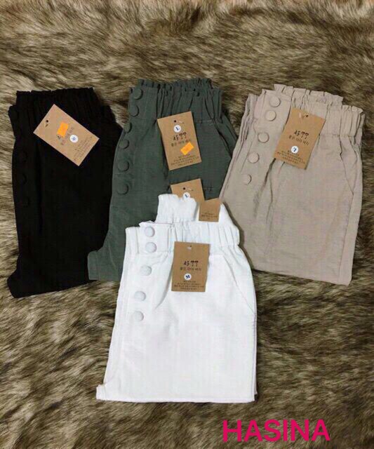 [Freeship+quà 10k]quần baggy nữ , quần đũi nữ dài baggy bọc khuy Cạp cao tôn dáng ,đính 5 nút cực xinh , Chất vải Đũi xước hàn cao cấp, Quần mùa hè nữ tặng giấy bonce làm thơm quần áo[thời]