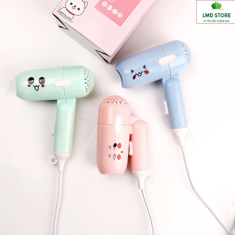 MÁY SẤY TÓC MINI ICON SIÊU CUTE GẤP GỌN TIỆN ÍCH