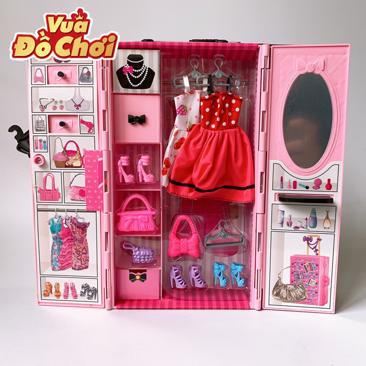 Bộ Đồ Chơi Tủ Quần Áo Búp Bê YS 1905D