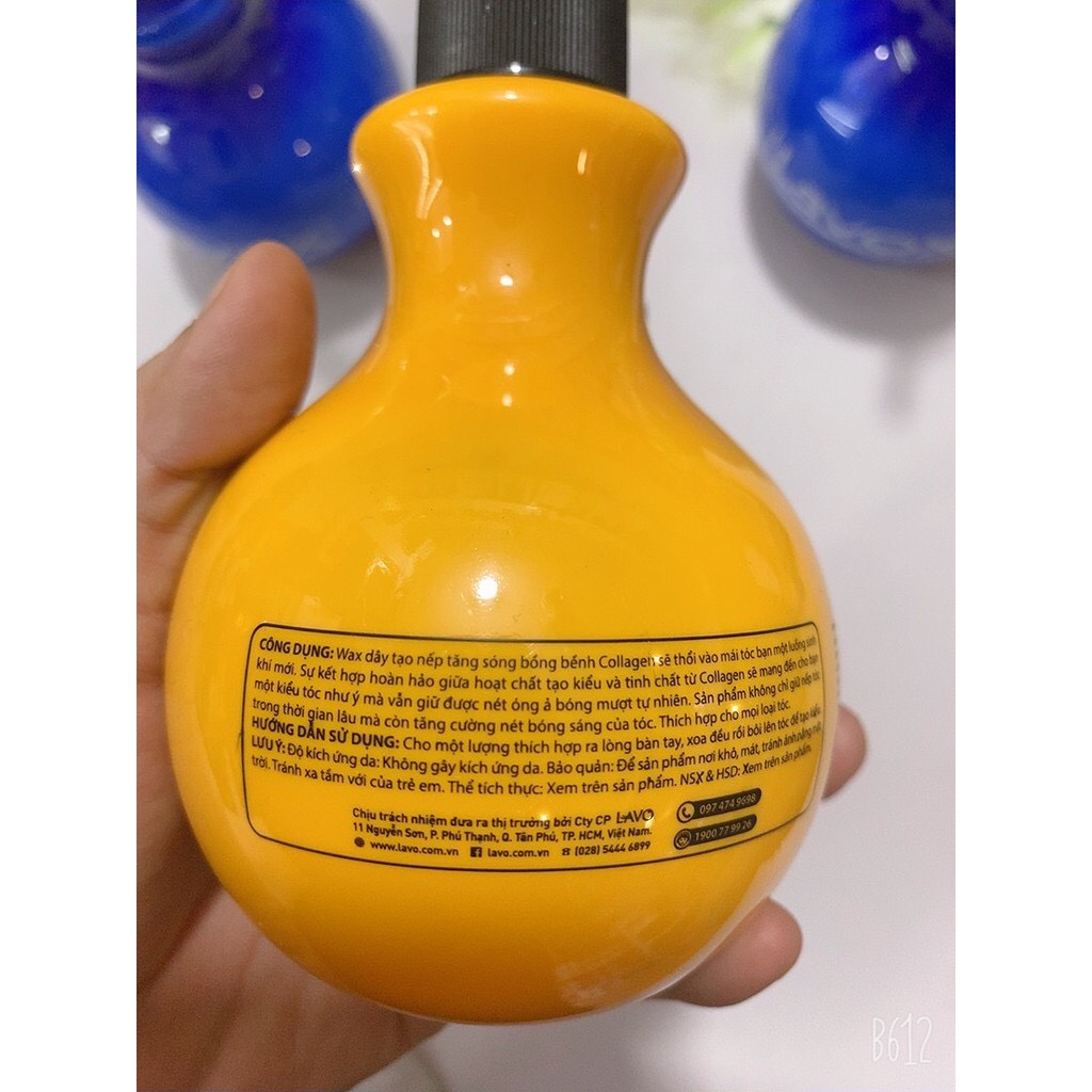 Gel tạo kiểu tóc uốn Lavox 300ml (Hàng chính hãng)[SSGLv]