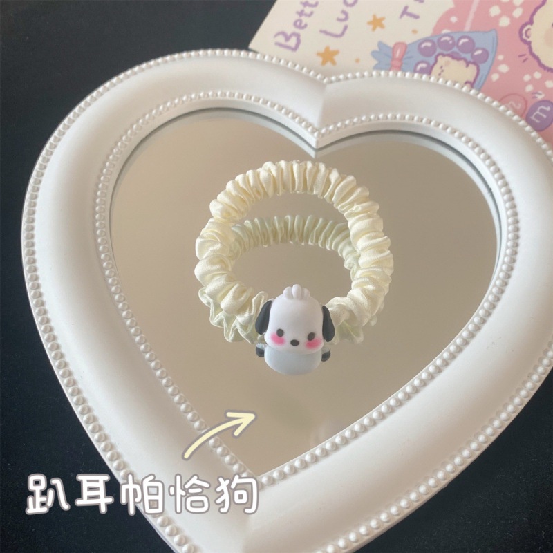 [Mã FATRANG giảm đến 30k đơn 99k] Dây thun cột tóc con vật heo chó gấu cute
