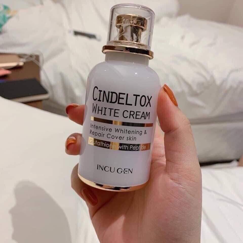 Kem dưỡng trắng da Cindel Tox White Cream 50ml