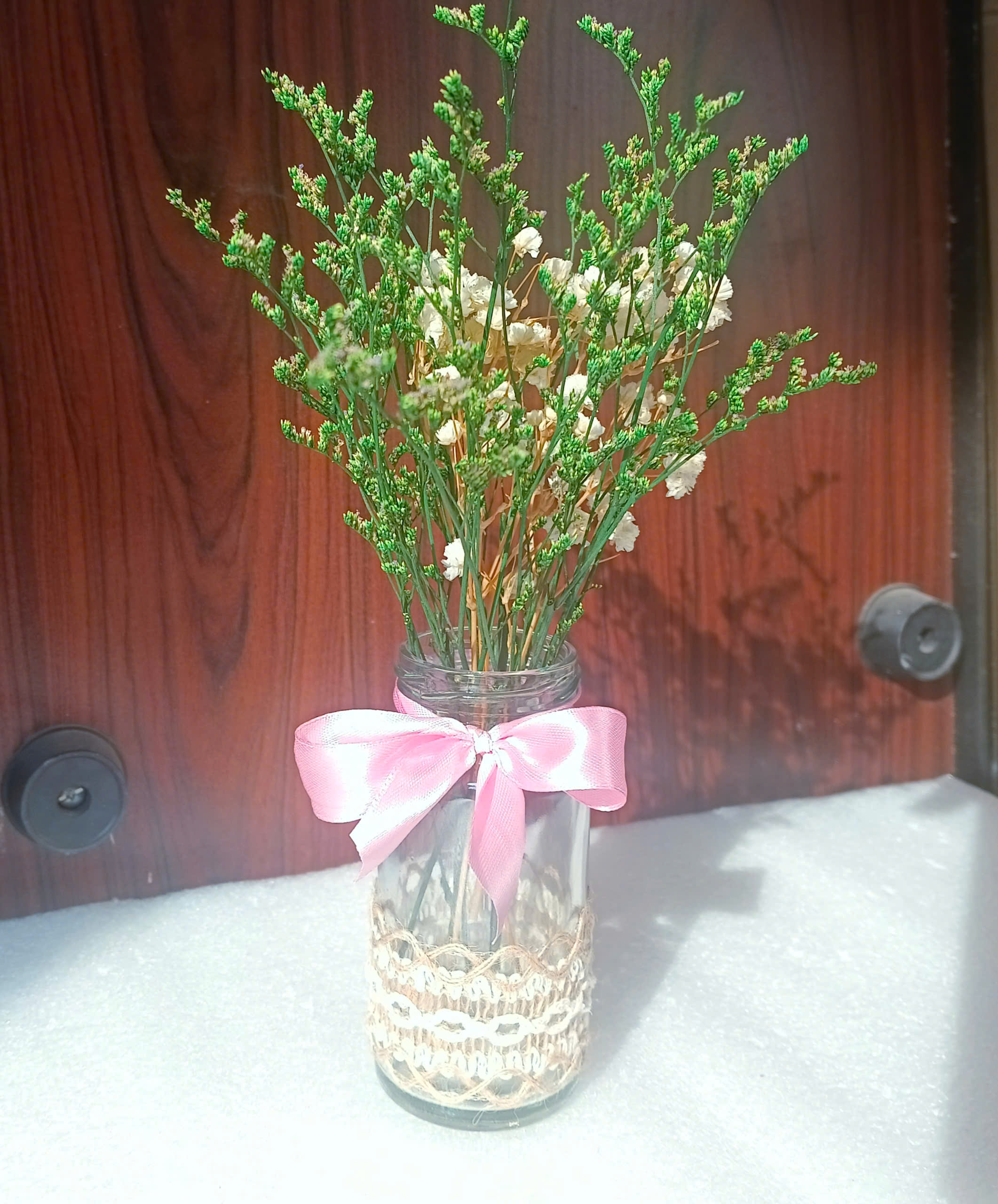 lọ hoa decor mini, cắm hoa khô, lọ 11x5 cm