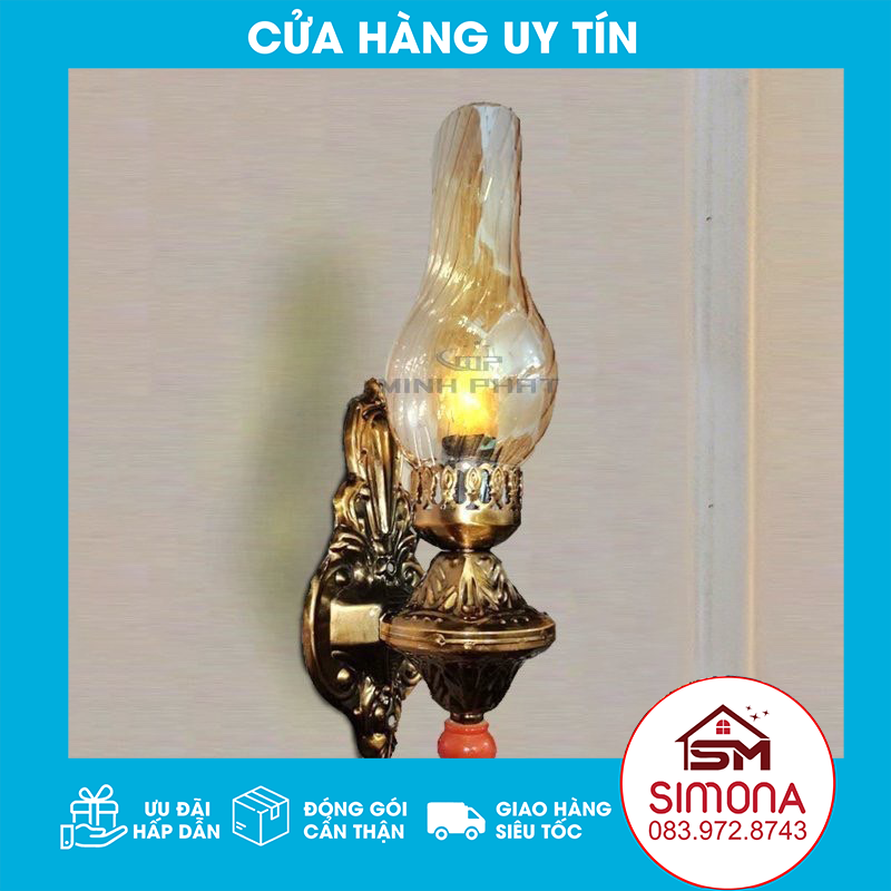 Đèn tường phòng thờ, đèn thờ dầu trang trí giá tốt, đa dạng mẫu mã