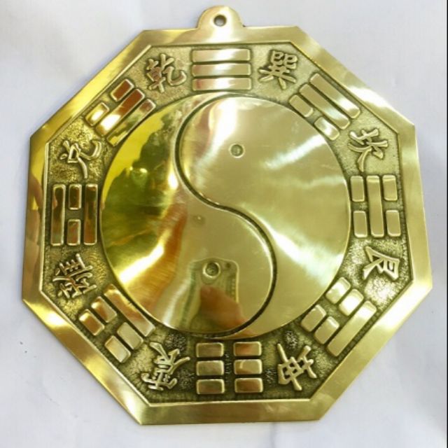 Gương Bát quái phong thủy  bằng đồng