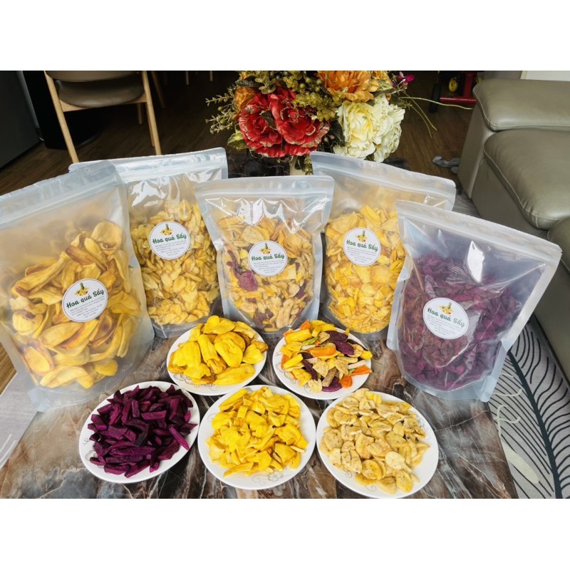 [Mã 159FMCG giảm 7% đơn 500K] 2kg Hoa quả sấy (Trái cây sấy) vụn