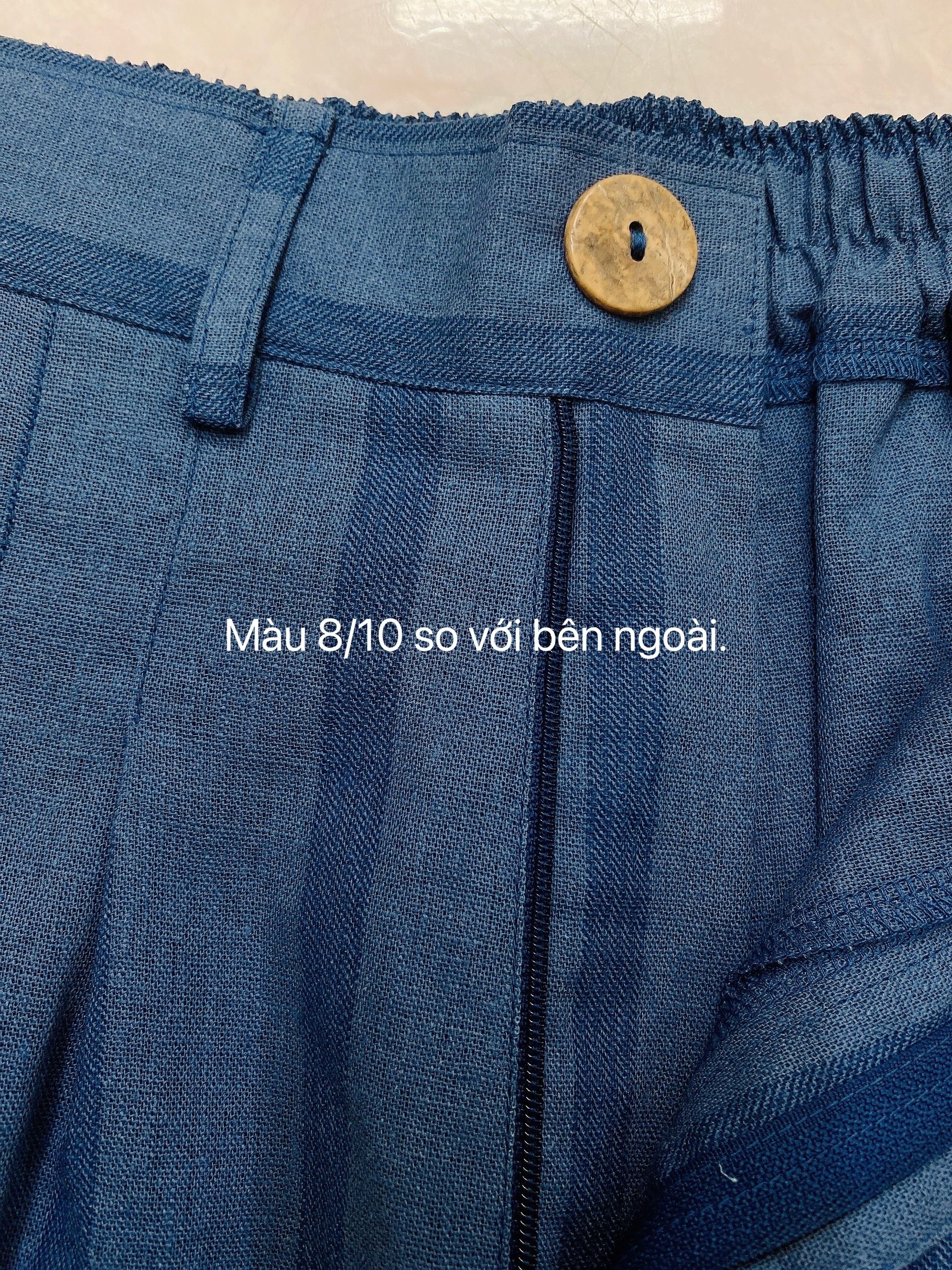 Quần short LINEN sọc 2 MÀU. June Q09