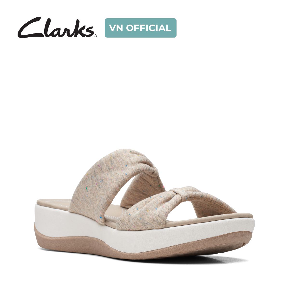 Dép Quai Ngang Vải Nữ Clarks - Arla Coast