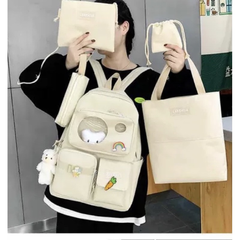 SET BALO 4 MÓN - DEIMAIBAG PHỐI MICA