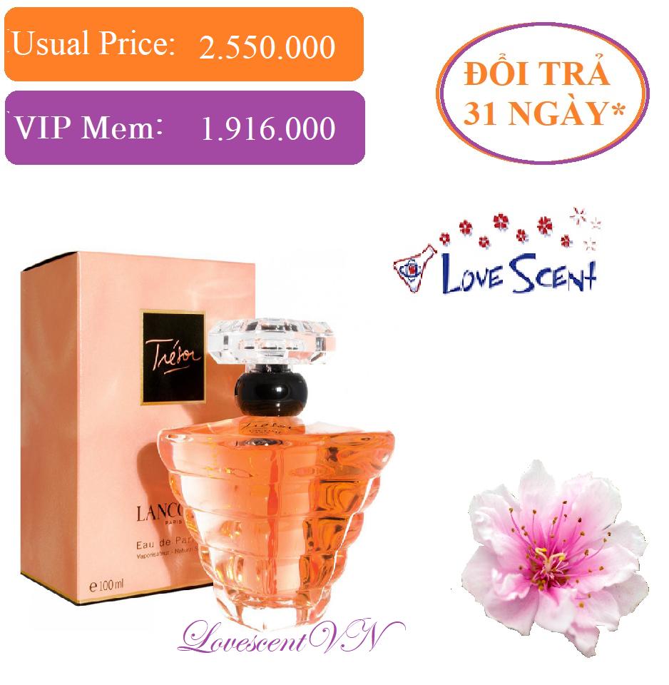 Nước hoa Lancome Tresor EDP 100ml - Đổi trả 31 ngày (Giao hỏa tốc 2h HCM)