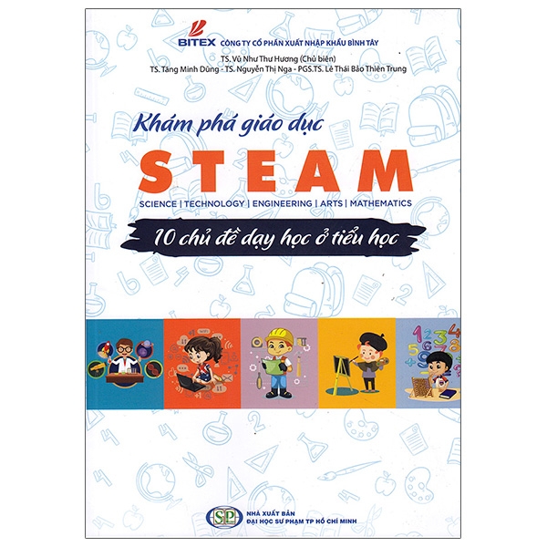 Fahasa - Khám Phá Giáo Dục Steam - 10 Chủ Đề Dạy Học Ở Tiểu Học
