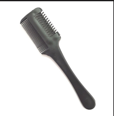 Combo hair trimmer + convenient hairpin