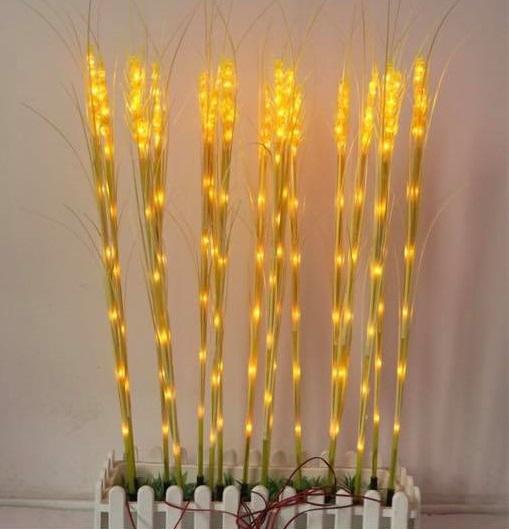 Combo 10 Bông Lúa Vàng Đèn LED Trang Trí Phòng Cực Đẹp - Giá Rẻ