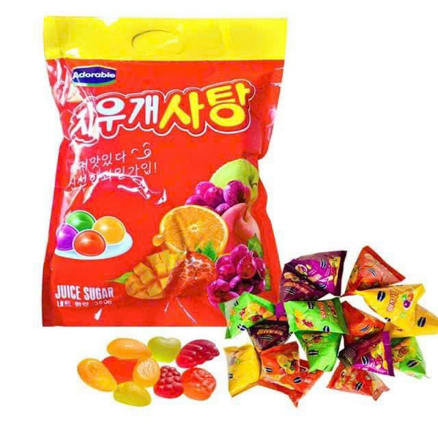 Kẹo dẻo trái cây adorable 360g/gói