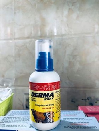 DERMA SPRAY dung dịch sát trùng vết thương 100ml
