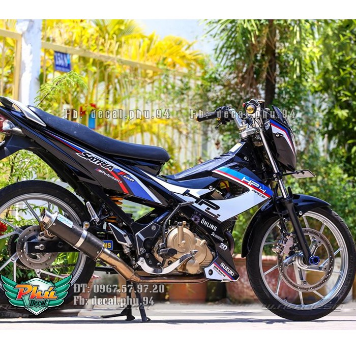 Tem rời Satria xăng cơ HP4 (P)