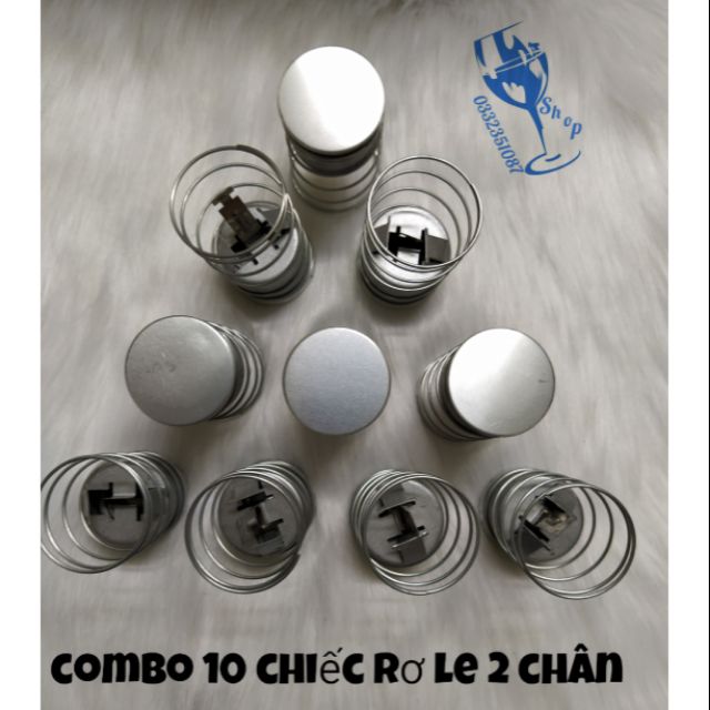 Combo 10 rơ le - role nồi cơm 2 chân