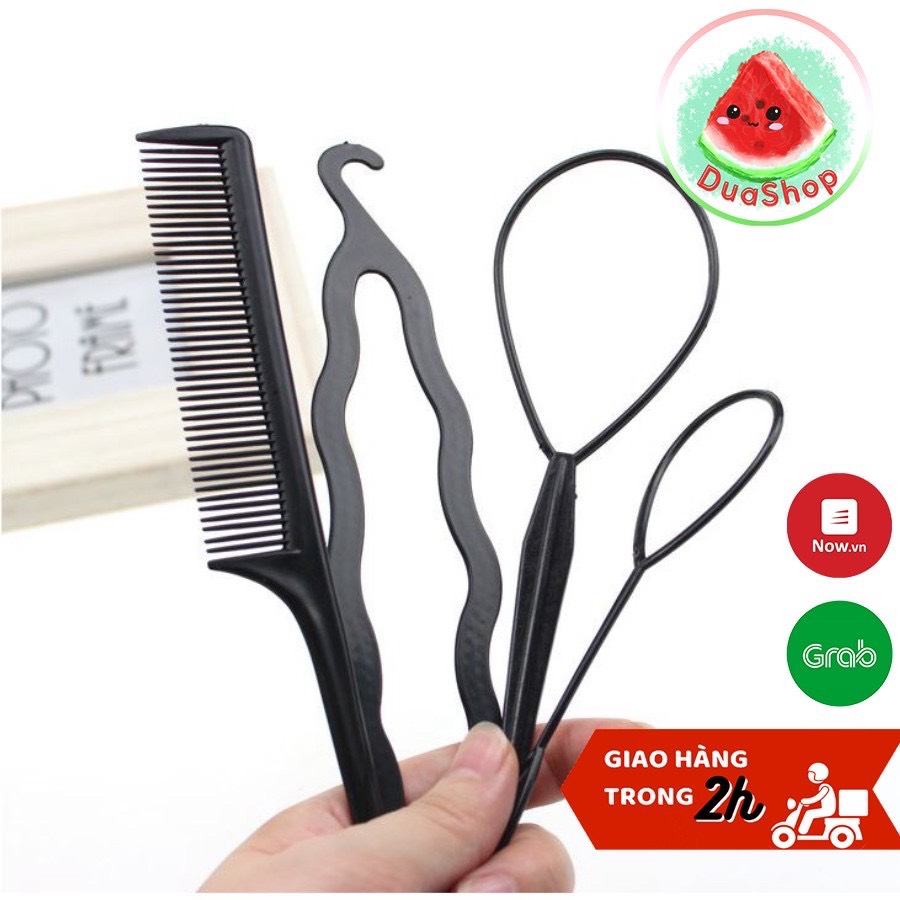 Bộ dụng cụ làm tóc 4 món  248