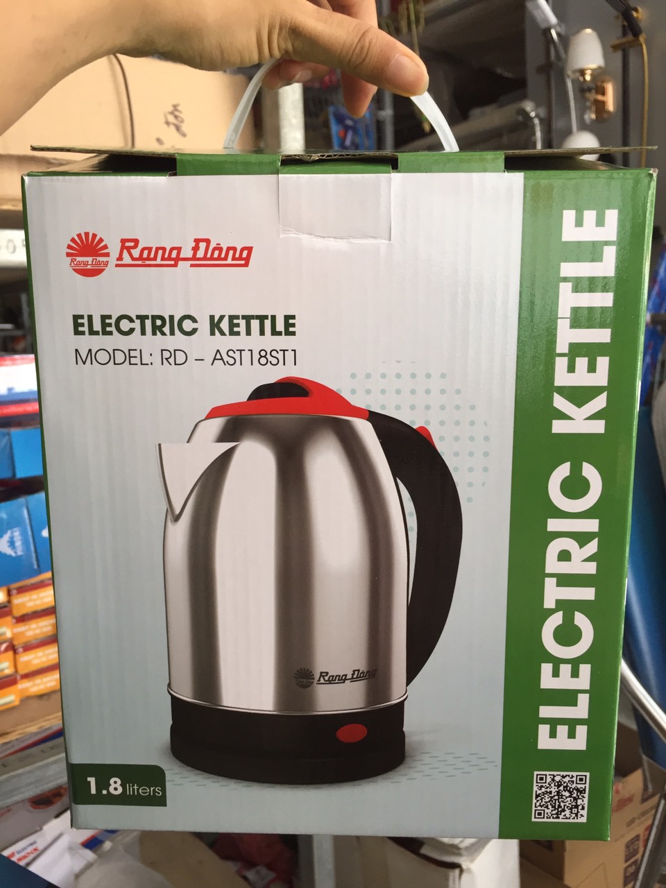 Ấm điện siêu tốc 1.8L Rạng Đông