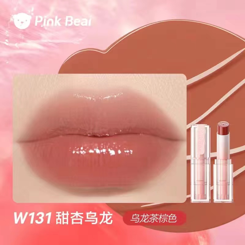Son Thạch Dưỡng Ẩm Pink Bear son dưỡng Dành Cho Nữ