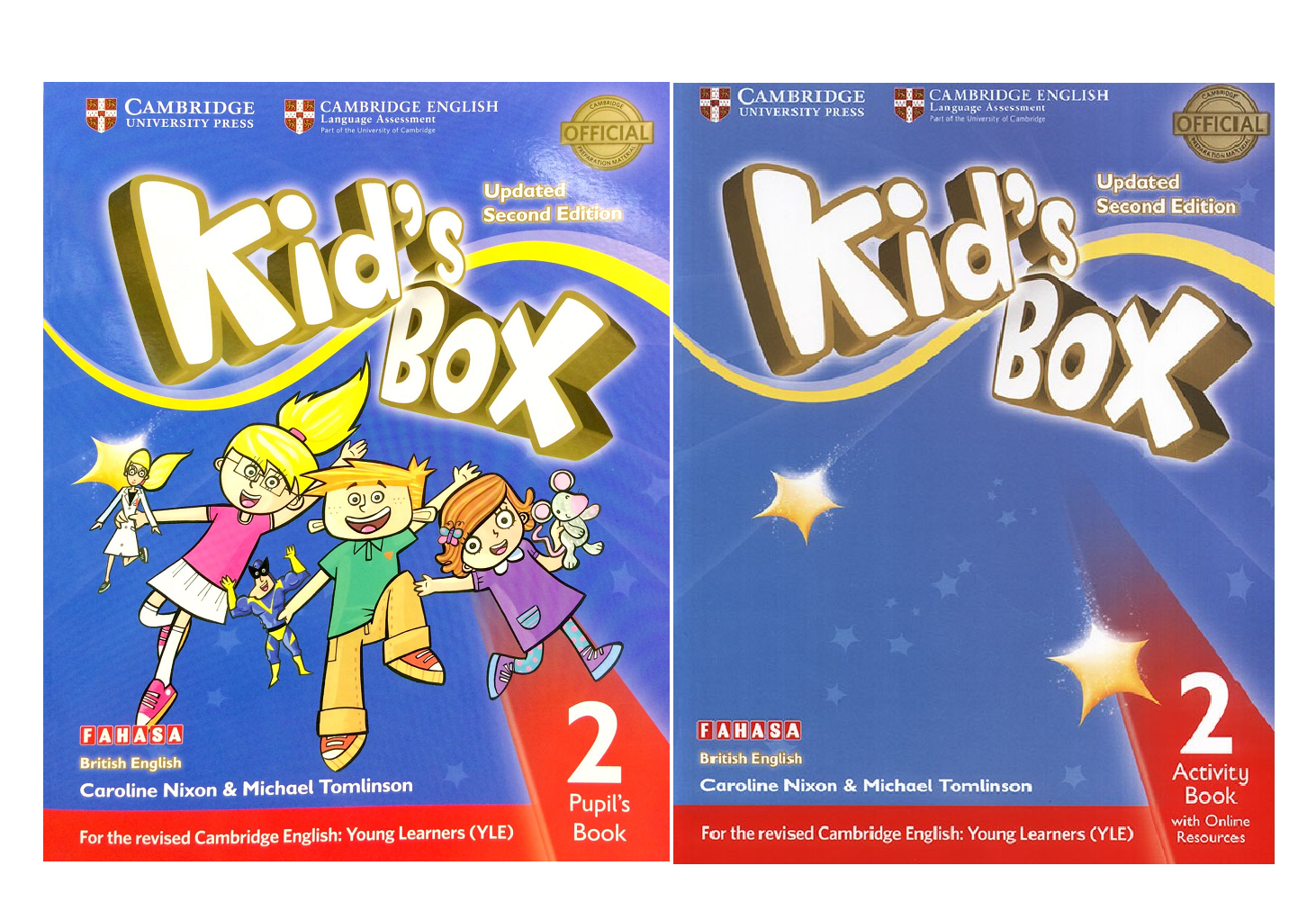 Bộ sách tiếng Anh cho bé Kid's box 2 Second edition