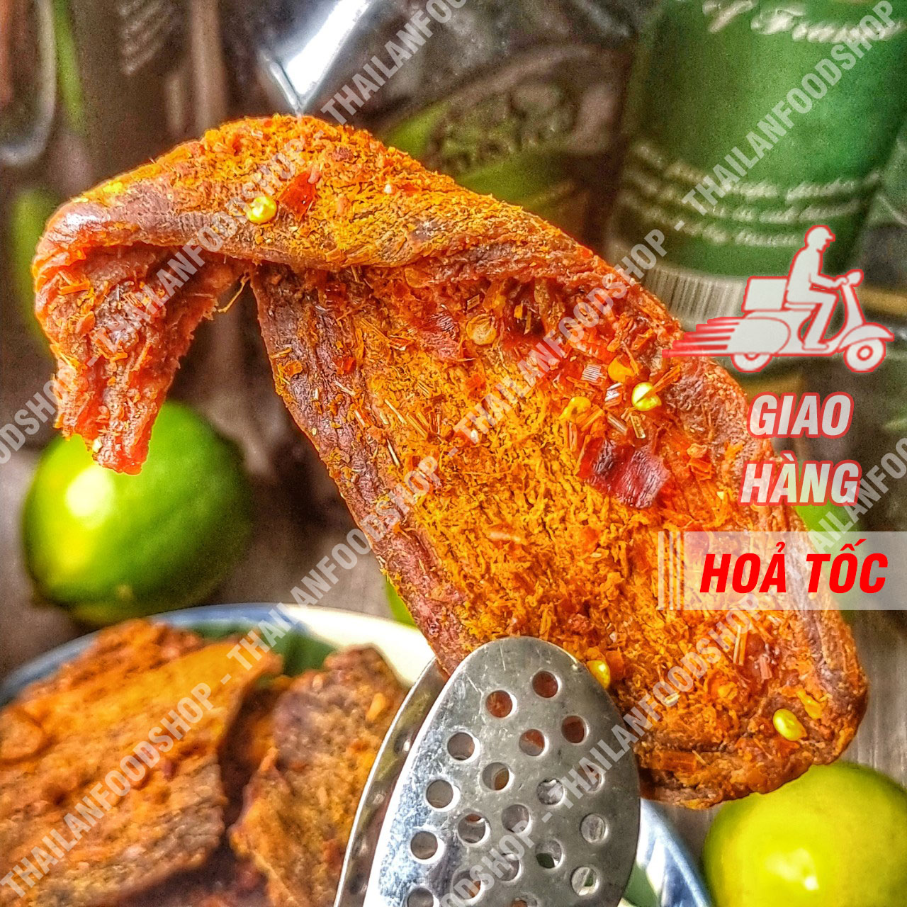 Khô Bò Miếng Vụn Mềm Lon 300gram