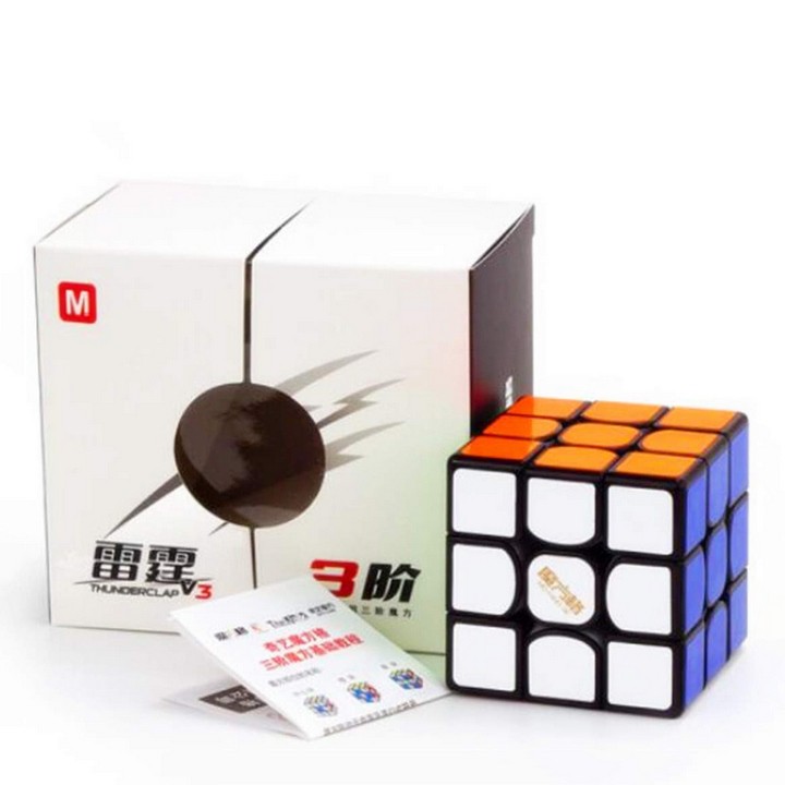 [HCM]Rubik 3x3 Nam Châm QiYi Thunderclap V3 M Rubik 3 Tầng